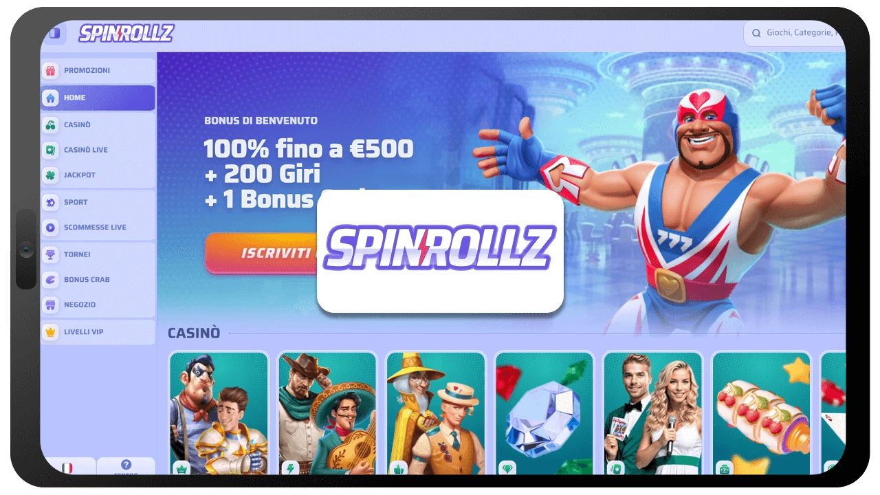 Spinrollz casinò non AAMS senza documenti